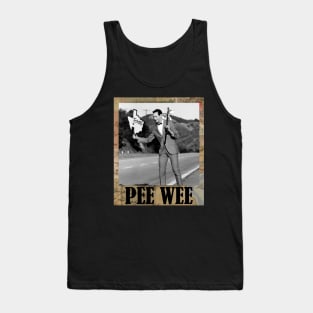 Pee Wee Herman // Vintage Frame Tank Top